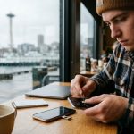 iPhone user removing stuck iMessages in Seattle WA without resetting device